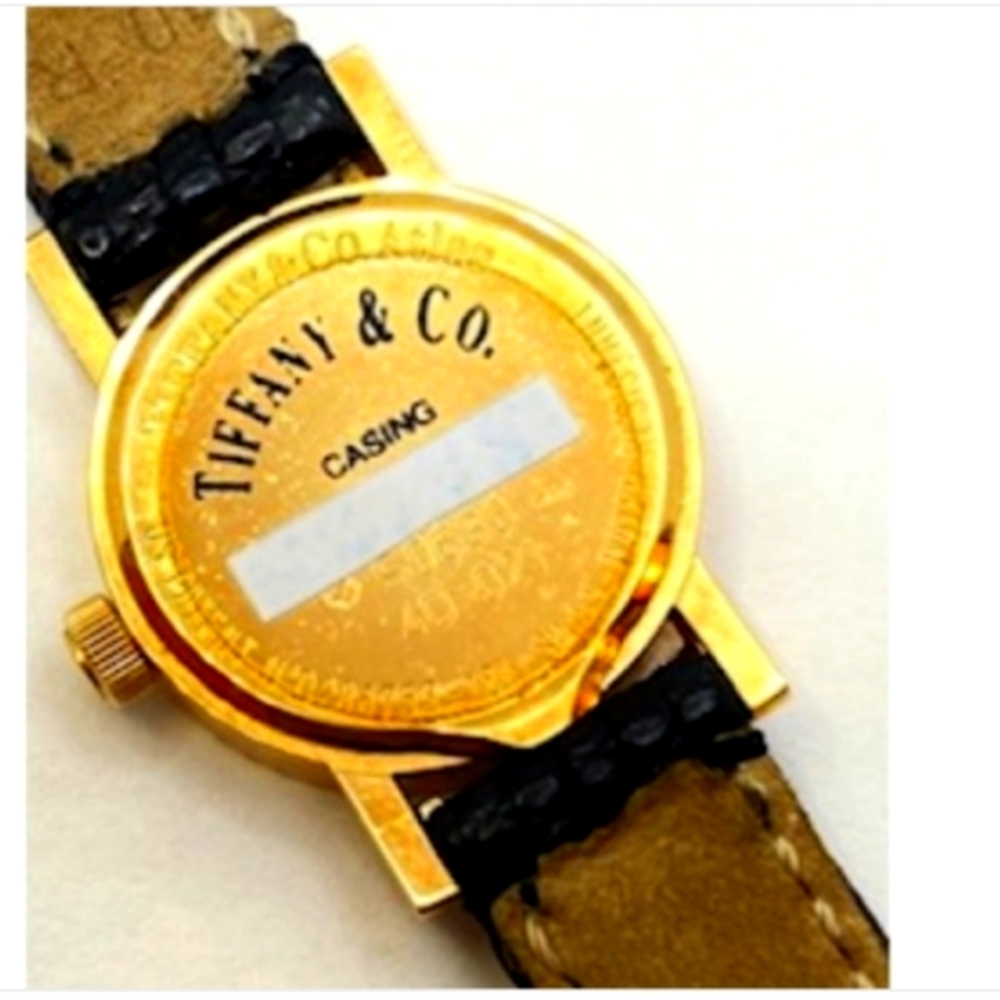 Tiffany 18K Atlas Swiss Timeless Yellow Gold Lady - Picture 2 of 8